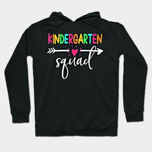 Kindergarten Squad Back To School Team Teacher Student Hoodie